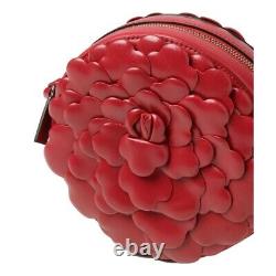 Valentino Garavani Atelier Bag 03 Red Oro Rose Edition Leather Bag