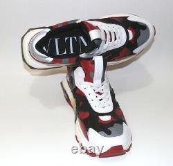Valentino Garavani Special Ed Bounce Sneakers, Size 9, Multi color, MSPR $895