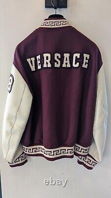 Versace Varsity Letterman Jacket Size 56 (XXL) NWT Limited Edition