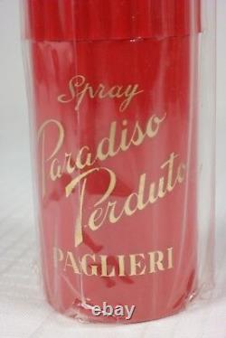 Vintage 50's PAGLIERI Paradiso Perduto Spray Perfume 2 Oz 60ml New Still Sealed