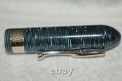 Visconti Copernicus Blue Limited Edition 14K Nib Crescent Fountain Pen 409/999