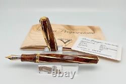 Visconti Divine Proportions Limited Edition 18K Gold Trim Fountain Pen MINT