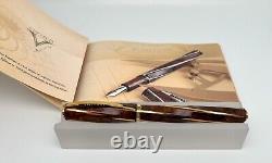 Visconti Divine Proportions Limited Edition 18K Gold Trim Fountain Pen MINT