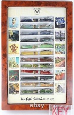 Visconti Homage to Van Gogh Limited Edition 12 Rollerball Pen Set