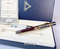 Visconti Le Stagioni Ragtime Autumno Limited Edition Fountain Pen box & papers