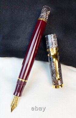 Visconti Le Stagioni Ragtime Autumno Limited Edition Fountain Pen box & papers