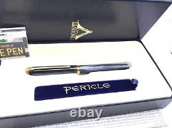 Visconti Pericle First Edition Gray Pearl Fountain Pen Year 1994 Fine nib NM Box