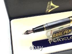 Visconti Pericle First Edition Gray Pearl Fountain Pen Year 1994 Fine nib NM Box