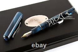 Visconti Versailles Blue Sterling Silver Fountain Pen Limited Edition #343/365