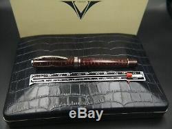 Visconti WALL STREET Limited Edition Fountain Red Pearl Celluloid 0813 of 4000