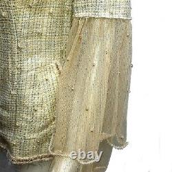 Woman clothing jacket elegant spring original luxury fashion tweed chanel style