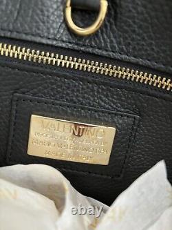 Women's Valentino Brand New Black Tote Handbag Large Tassel NEW Made In Italy