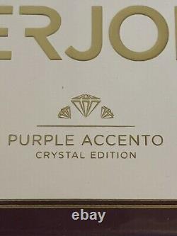Xerjoff Purple Accento Crystal Edition 3.4oz / 100ml NEW IN BOX BNIB
