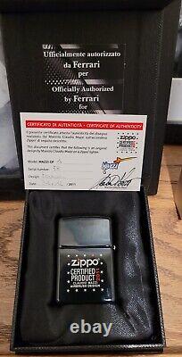 Zippo By Mazzi Ferrari Zippo Club Italia Limited Edition 10th Anniversary