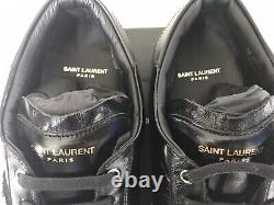 1 000 $ Saint Laurent Édition Limitée Moroder Sneakers taille US 15, fabriquées en Italie.