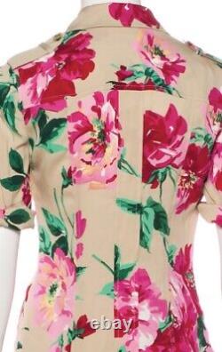 1.1K Nouvelle Blouse Florale Dolce & Gabbana Katy 2013 taille 38 2 Veste boutonnée par-dessus S
