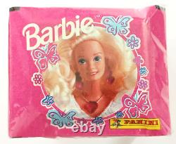 1993 BOÎTE BARBIE Panini 50 Paquets scellés Édition ITALIE Barbiepedia Ken RARE