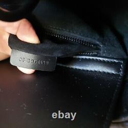 7 500 $ Lady Dior Noir Cuir Noir Piste Limitée Sac Moyen