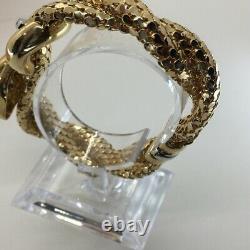 $9500 / Italie / Designer (52/115 Edition Limitée) Bracelet De Serpent Diamant / 14k