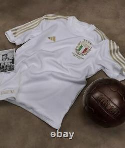 Adidas Italie 125 ans Édition Limitée Ensemble de maillots FIGC Italia Taille M L