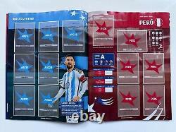 Album Panini Copa America 2024 et 2 boîtes de stickers (100 paquets) Version USA