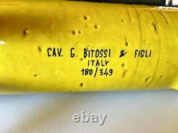 Aldo Londi Yellow Cat Rare Limited Edition 180 Bitossi Made In Italy