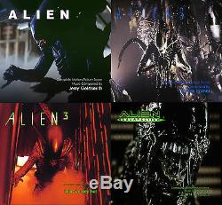 Alien Soundtracks Boxset 8 X CD Complete Limited Edition Jerry Goldsmith