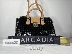 Arcadia Italie-nwt$398,00-msrp$425,00-meilleure usine de cuir du designer italien