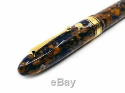 Armando Simoni Club Limited Édition Ogiva Bleu Safran 18k Fountain Pen
