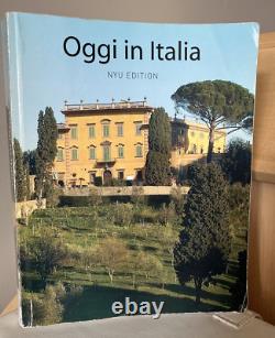 Aujourd'hui en Italie Édition Personnalisée pour le manuel de langue italienne de l'Université de New York 8e édition PB