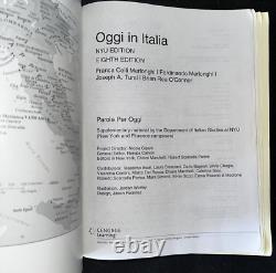 Aujourd'hui en Italie Édition Personnalisée pour le manuel de langue italienne de l'Université de New York 8e édition PB