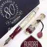 Aurora 80e Anniversaire Limited Edition 1919 Ag925 Sterling Silver Fountain Pen