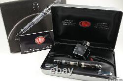 Aurora Black Demonstrator Ottantotto Nera Limited Edition Fountain Pen F Nib