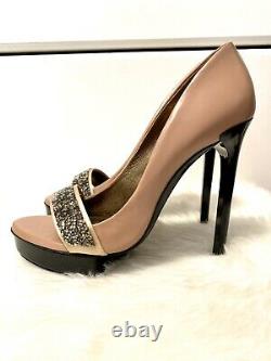 Authentic Lanvin Pompes Sandales Designer Chaussures Eu 38 / Us 8 A L'origine 1290 $