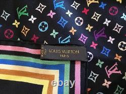 Authentic Limited Edition Louis Vuitton Murakami Écharpe Multicolore