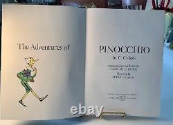 Aventures de Pinocchio C. Colladi/A. Mussino Édition de 1969 Nouvelle Condition Non lue