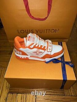 Basket D'entraîneur Louis Vuitton (orange)