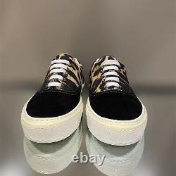 Burberry Mf Wilson Kc Sneakers En Coton Avecvintage Check & Suede Sz 8.5 Avec Boîte