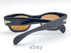 C. 1960 Persol Ratti Édition Exclusive Buzaeik. Modèle 6200 Rare 48mm