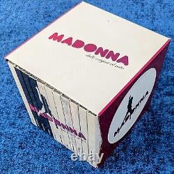 COFFRET MADONNA ITALIEN (9 CD & 2 DVD) BOÎTE PROMO SLIPCASE ITALIE 2008