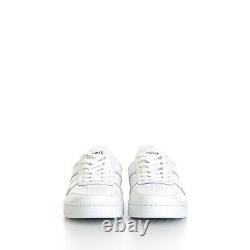 Celine 750$ Sneaker À Faible Lacet Pour Hommes En Peau De Veau Blanc Optic