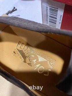 Chaussures pour hommes Ferragamo Taille 8M en cuir marron Édition limitée HEROS n°1 sur 750