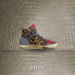 Cheeta Impression Edition Limitée Sneakers De Basketball Rétro Personnalisés Jusqu'à La Taille 1