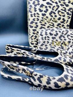 Christian Dior Women's Mizza Flats Edition Limitée Taille 39 Nwb Authentique