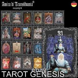 Classique Tarot Cartes Jeu Rare Millésime Principal Arcana Oracle Guide De Livre Collectionnable