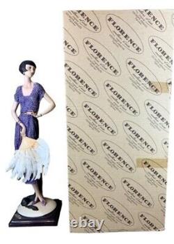 Dame avec éventail 0387C de Giuseppe Armani Ltd Edit My Fair Ladies 1989 Florence NIB