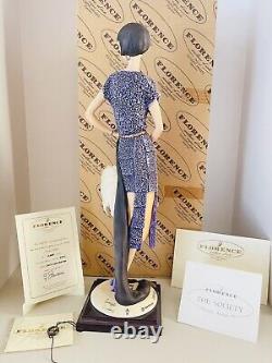 Dame avec éventail 0387C de Giuseppe Armani Ltd Edit My Fair Ladies 1989 Florence NIB