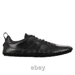 Dolce & Gabbana Bas-top Croco Crown Sneaker Shoes King Driver 44 Us 11 12073