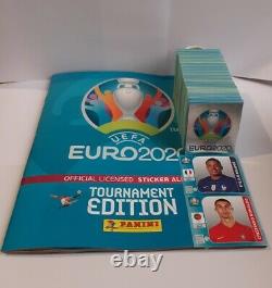 Édition De Tournament Euro 2020 Set De Composition 654 + Album Vide, Édition Bleuea