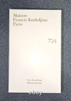 Édition Limitée MAISON FRANCIS KURKDJIAN 724 Eau de Parfum 2.4 fl oz Scellé